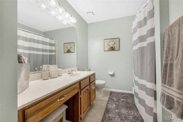 16517 Lancaster Estates Dr, Grover, MO 63040 - bathroom with vanity and tile patterned floors