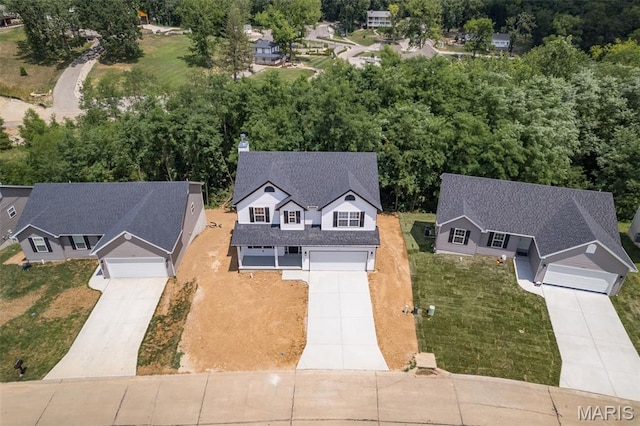 1917 Magnolia Way, Pevely, MO 63070 - aerial view of property and surrounding area