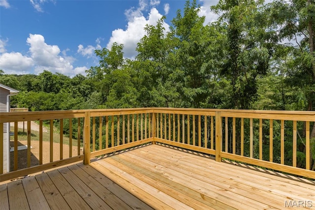 1917 Magnolia Way, Pevely, MO 63070 - view of wooden terrace