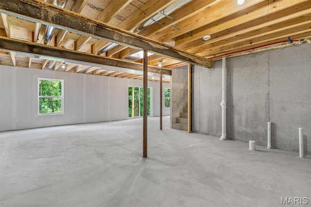 1917 Magnolia Way, Pevely, MO 63070 - below grade area featuring stairs