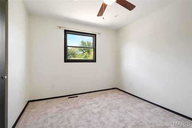 2516 Westminister Dr, Saint Charles, MO 63301 - unfurnished room with carpet and ceiling fan