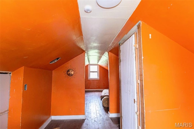 15902 County Road 7520, Newburg, MO 65550 - additional living space featuring vaulted ceiling and wood-type flooring