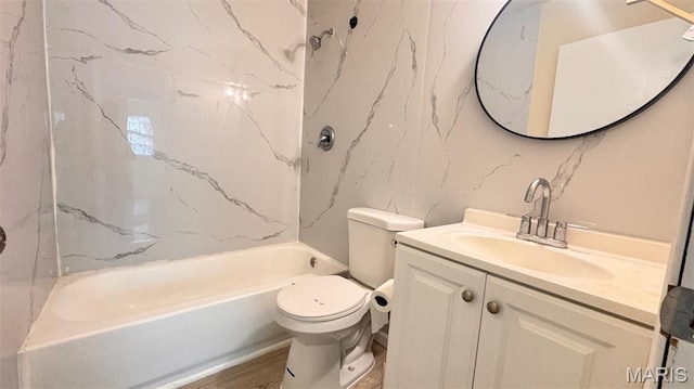 3400 Adie Rd, Saint Ann, MO 63074 - full bathroom featuring vanity and shower / bath combination