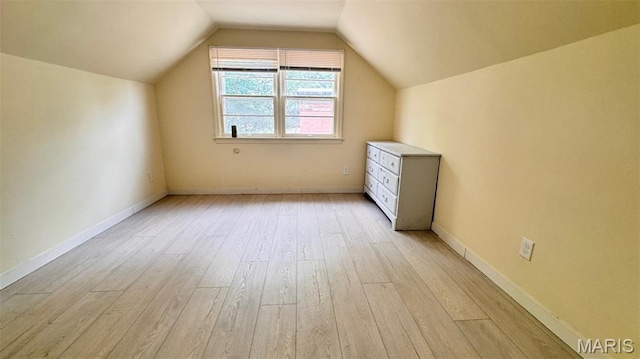 3400 Adie Rd, Saint Ann, MO 63074 - bonus room featuring light wood-type flooring and lofted ceiling