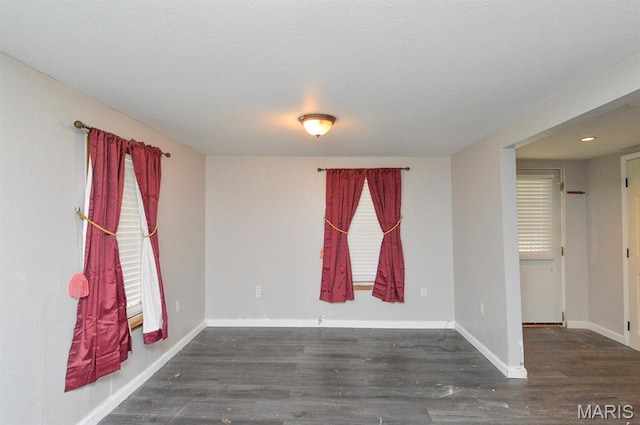 601 Mcbride Ave, Dupo, IL 62239 - empty room with wood finished floors and healthy amount of natural light