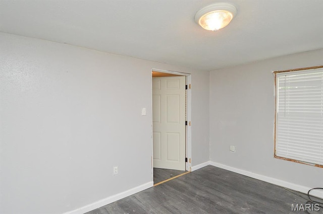 601 Mcbride Ave, Dupo, IL 62239 - spare room with wood finished floors and baseboards