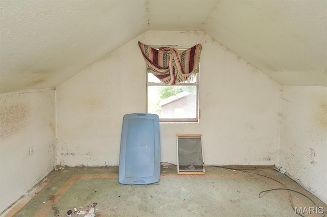 601 Mcbride Ave, Dupo, IL 62239 - additional living space featuring vaulted ceiling