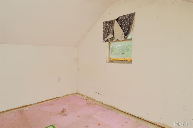 601 Mcbride Ave, Dupo, IL 62239 - additional living space with vaulted ceiling