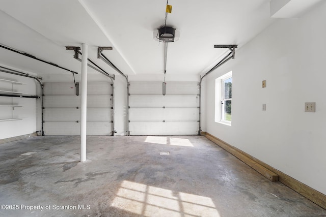20337 State Route 171, Susquehanna, PA 18847 - garage featuring a garage door opener
