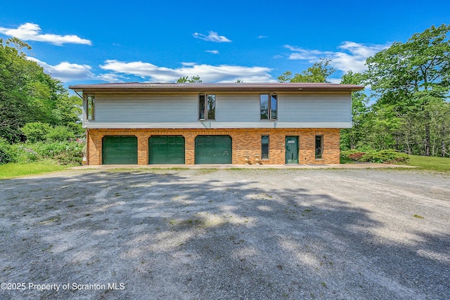 1742 State Route 848, New Milford, PA 18834 - view of front of home with brick siding and driveway
