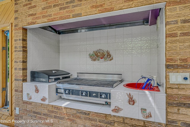 1742 State Route 848, New Milford, PA 18834 - kitchen featuring ventilation hood