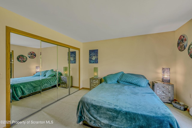 1742 State Route 848, New Milford, PA 18834 - bedroom with carpet floors and a closet