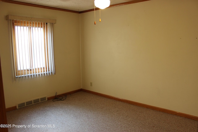 205 Orchard St, Old Forge, PA 18518 - empty room featuring carpet floors and a textured ceiling