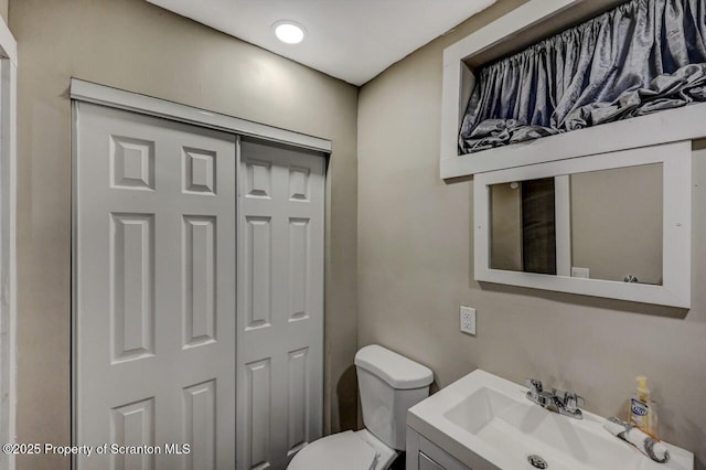 482 Lakeview Dr, Kingsley, PA 18826 - bathroom featuring toilet and vanity
