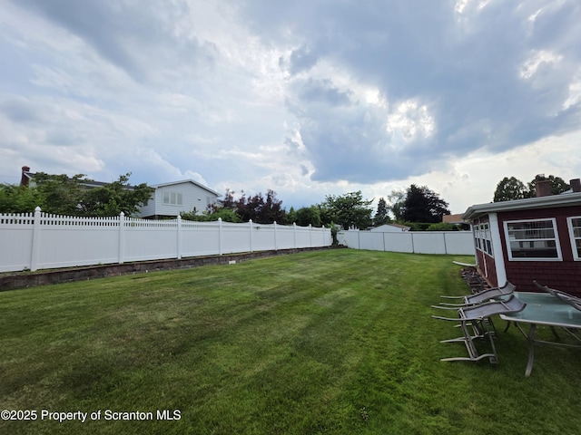 96 W Swallow St, Olyphant, PA 18447 - view of fenced backyard