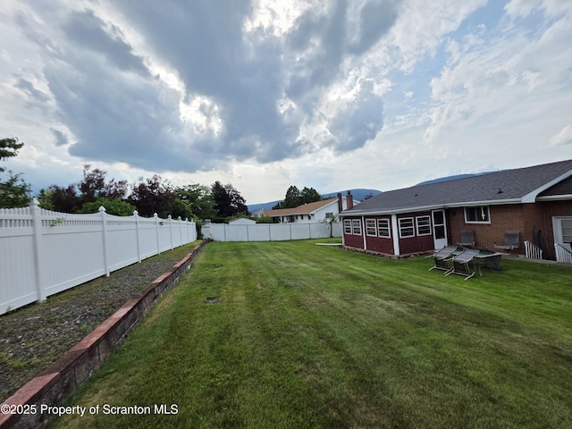96 W Swallow St, Olyphant, PA 18447 - view of fenced backyard