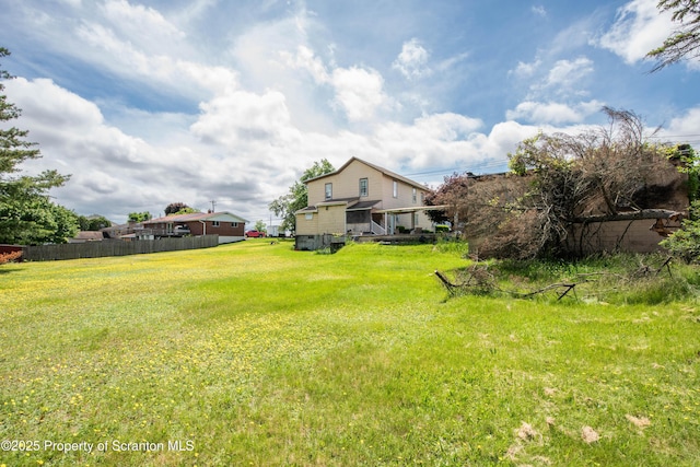1010 Wood St, Old Forge, PA 18518 - view of yard