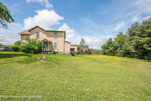 1010 Wood St, Old Forge, PA 18518 - view of green lawn