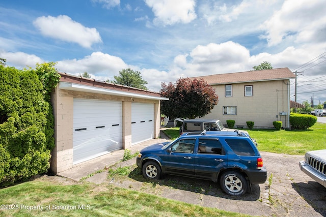 1010 Wood St, Old Forge, PA 18518 - view of detached garage