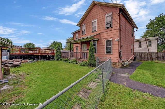 126-128 S Rebecca Ave S, Scranton, PA 18504 - view of rear view of property