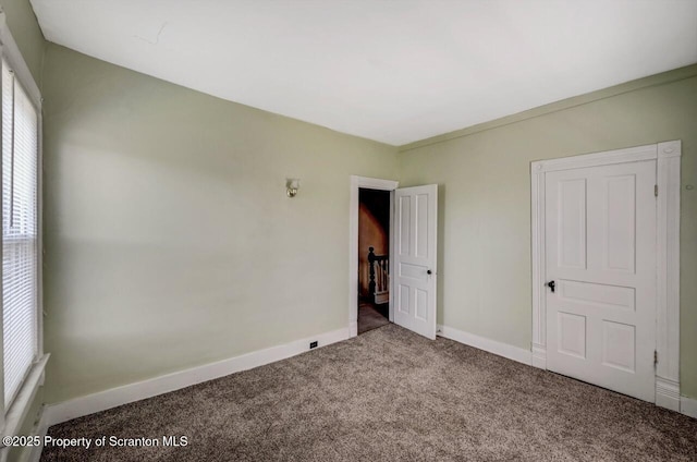 126-128 S Rebecca Ave S, Scranton, PA 18504 - unfurnished bedroom featuring carpet floors and baseboards