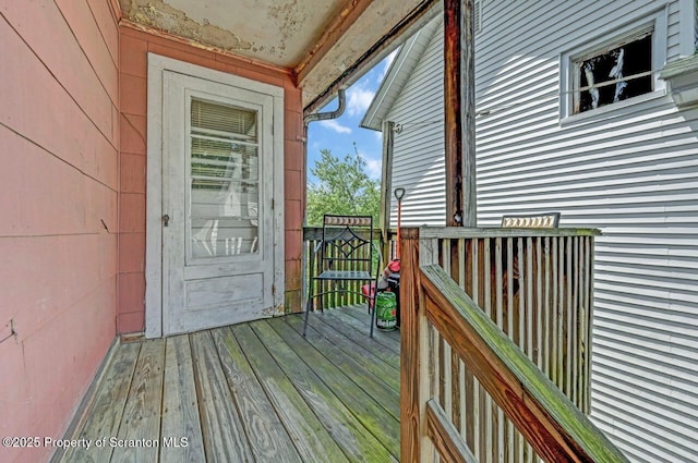 126-128 S Rebecca Ave S, Scranton, PA 18504 - view of deck