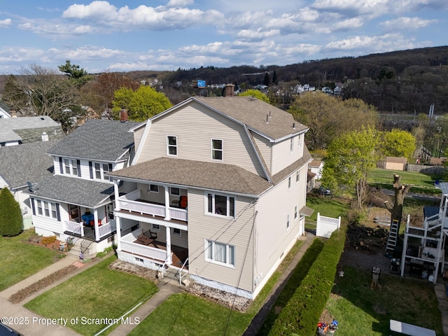 bird's eye view