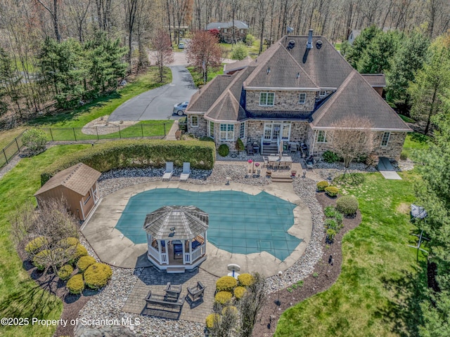 8 Eight Iron Dr, Mountaintop, PA 18707 - view of swimming pool with a patio