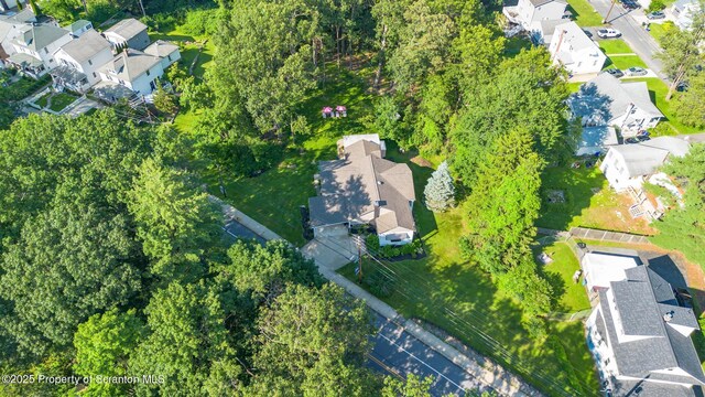 805 E Mountain Rd, Scranton, PA 18505 - aerial view of property's location with nearby suburban area