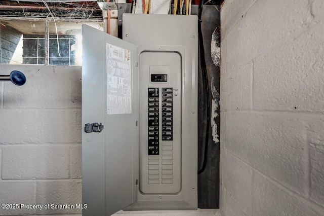 utilities with electric panel