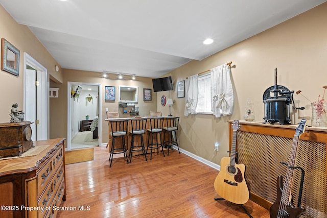 2211 Myrtle St, Scranton, PA 18510 - indoor bar with light wood finished floors and baseboards