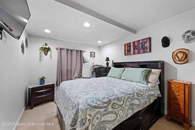 2211 Myrtle St, Scranton, PA 18510 - bedroom featuring light colored carpet and recessed lighting