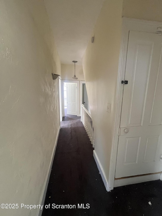 1353 Capouse 1351, Scranton, PA 18510 - hallway featuring baseboards