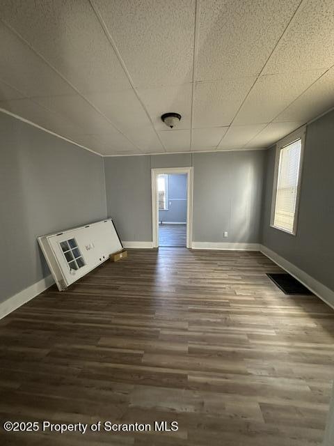 1353 Capouse 1351, Scranton, PA 18510 - interior space with wood finished floors and baseboards