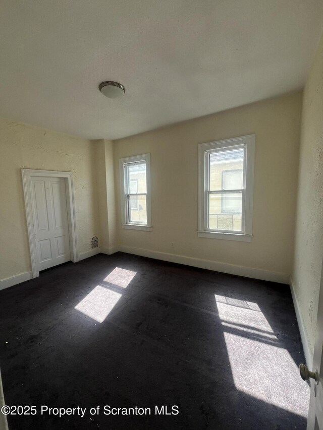 1353 Capouse 1351, Scranton, PA 18510 - spare room with baseboards