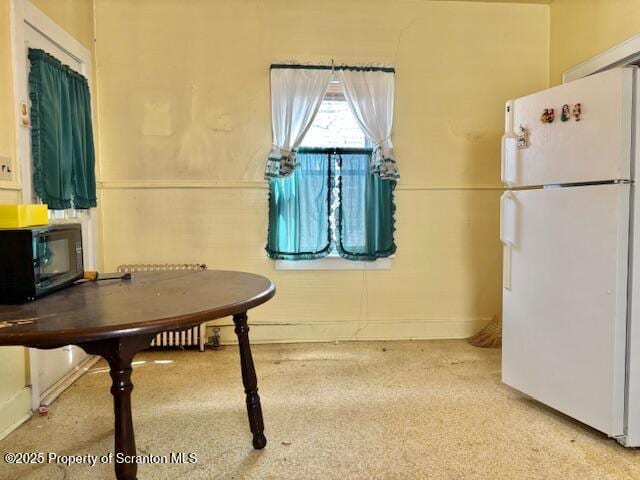 view of dining area