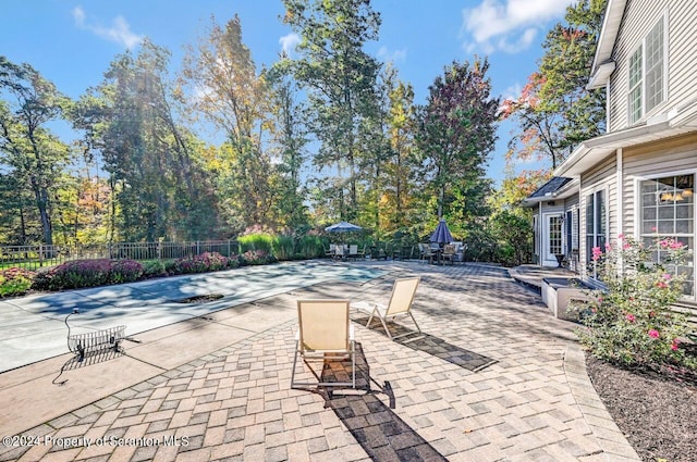 view of patio