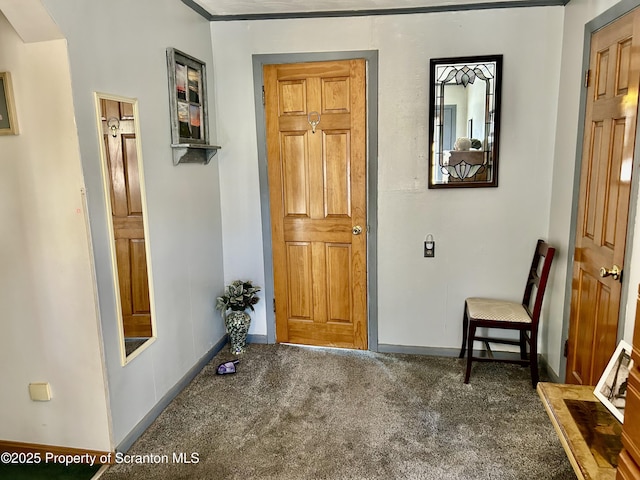 4886 State Route 11, Hop Bottom, PA 18824 - entrance foyer with baseboards and carpet