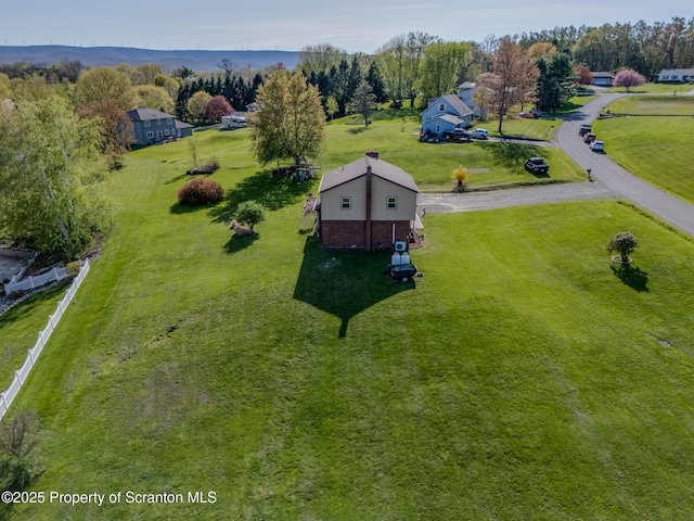 drone / aerial view