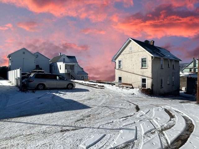 view of road