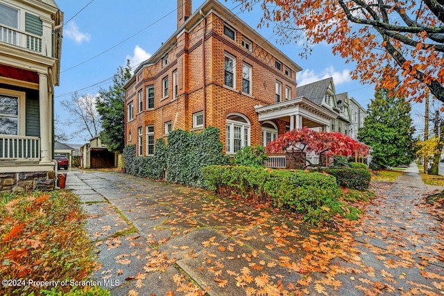 view of side of home