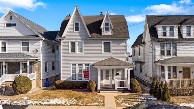 view of front of house with a porch