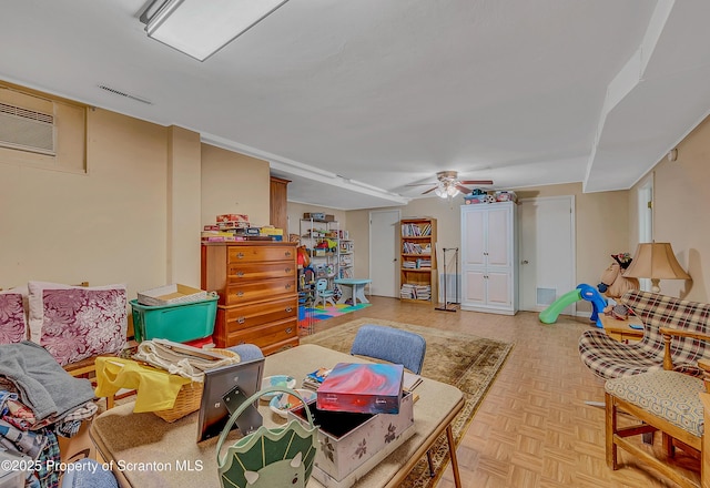 1017 Willow St Unit L14-15, Scranton, PA 18505 - living area with a ceiling fan