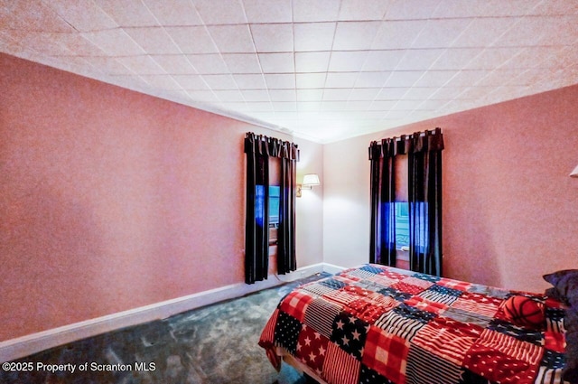 bedroom with carpet flooring