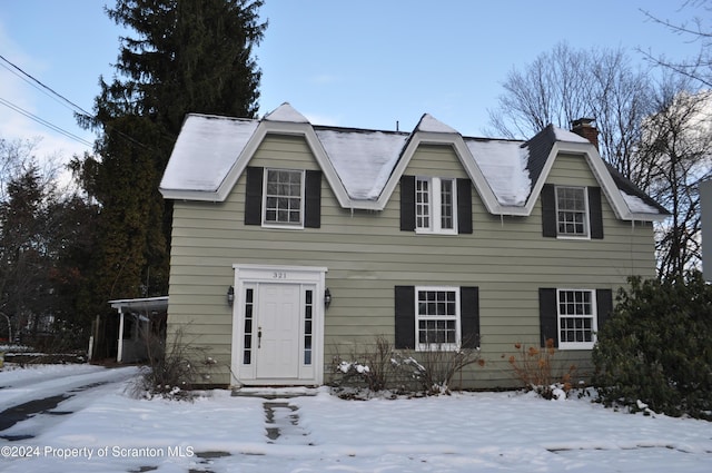 view of front of house