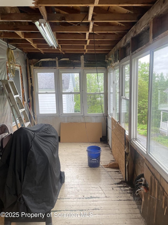 841 Hill St, Archbald, PA 18403 - sunroom featuring healthy amount of natural light and french doors