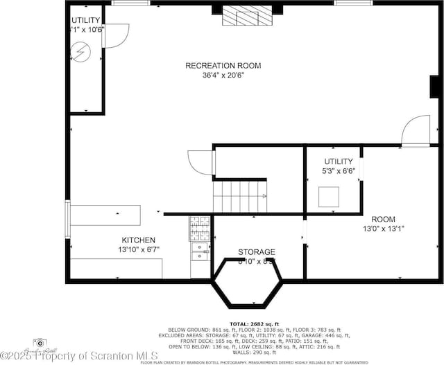 1200 Merion Cir, Clarks Summit, PA 18411 - view of home floor plan