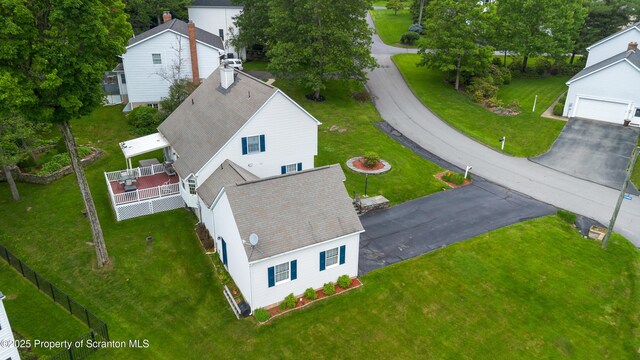 1200 Merion Cir, Clarks Summit, PA 18411 - view from above of property