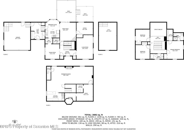 1200 Merion Cir, Clarks Summit, PA 18411 - view of property floor plan