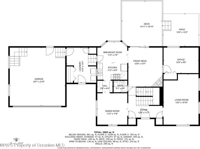 1200 Merion Cir, Clarks Summit, PA 18411 - view of property floor plan